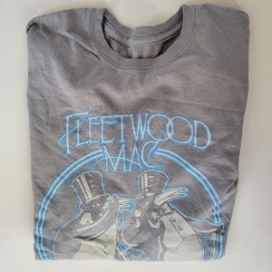Fleetwood Mac Gray Graphic Short Sleeve Tee